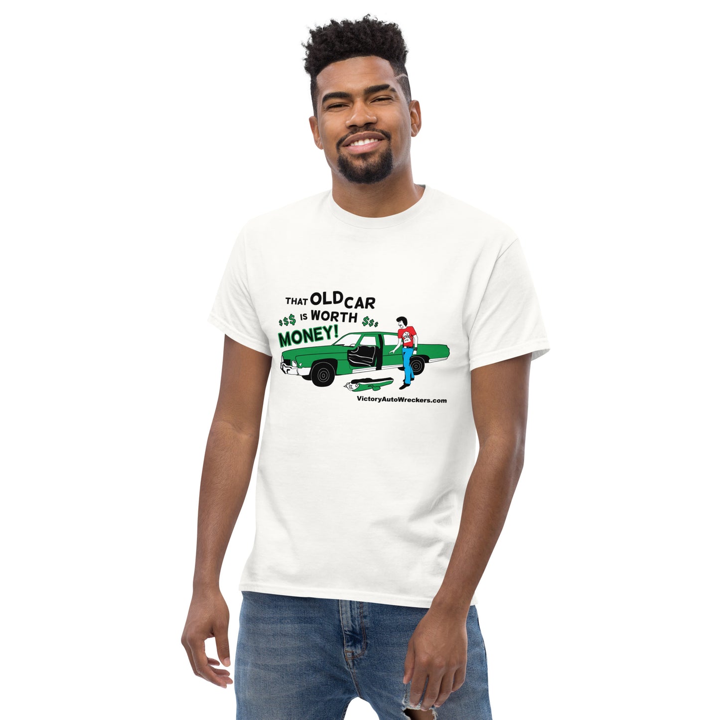 Victory Auto Wreckers That Old Car Is Worth Money T-Shirt