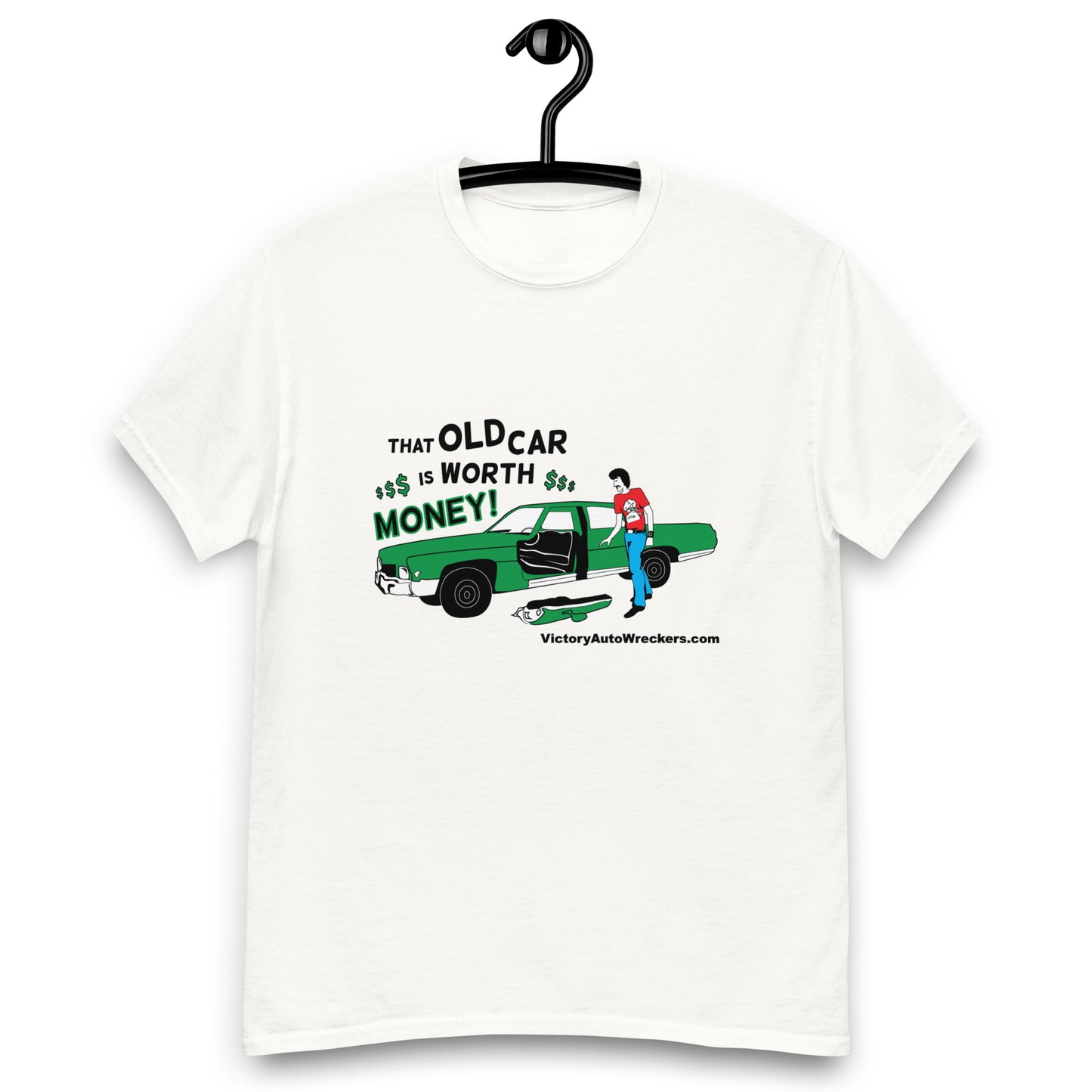 Victory Auto Wreckers That Old Car Is Worth Money T-Shirt