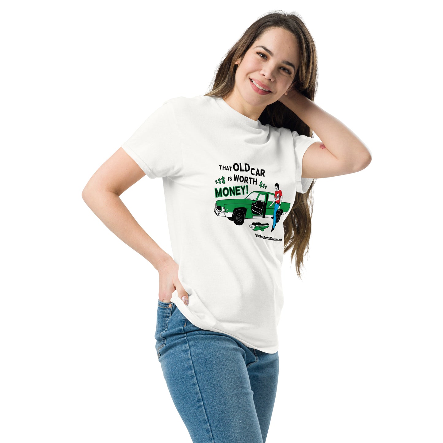 Victory Auto Wreckers That Old Car Is Worth Money T-Shirt