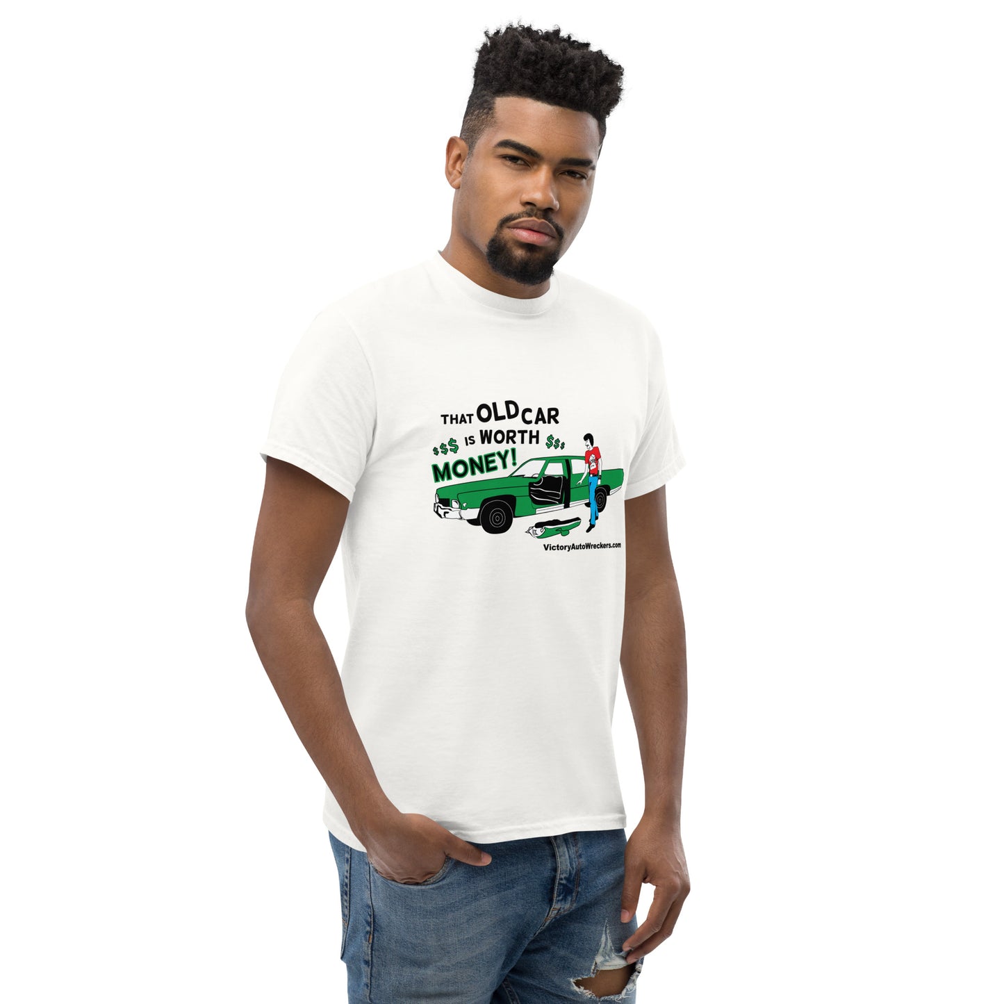 Victory Auto Wreckers That Old Car Is Worth Money T-Shirt